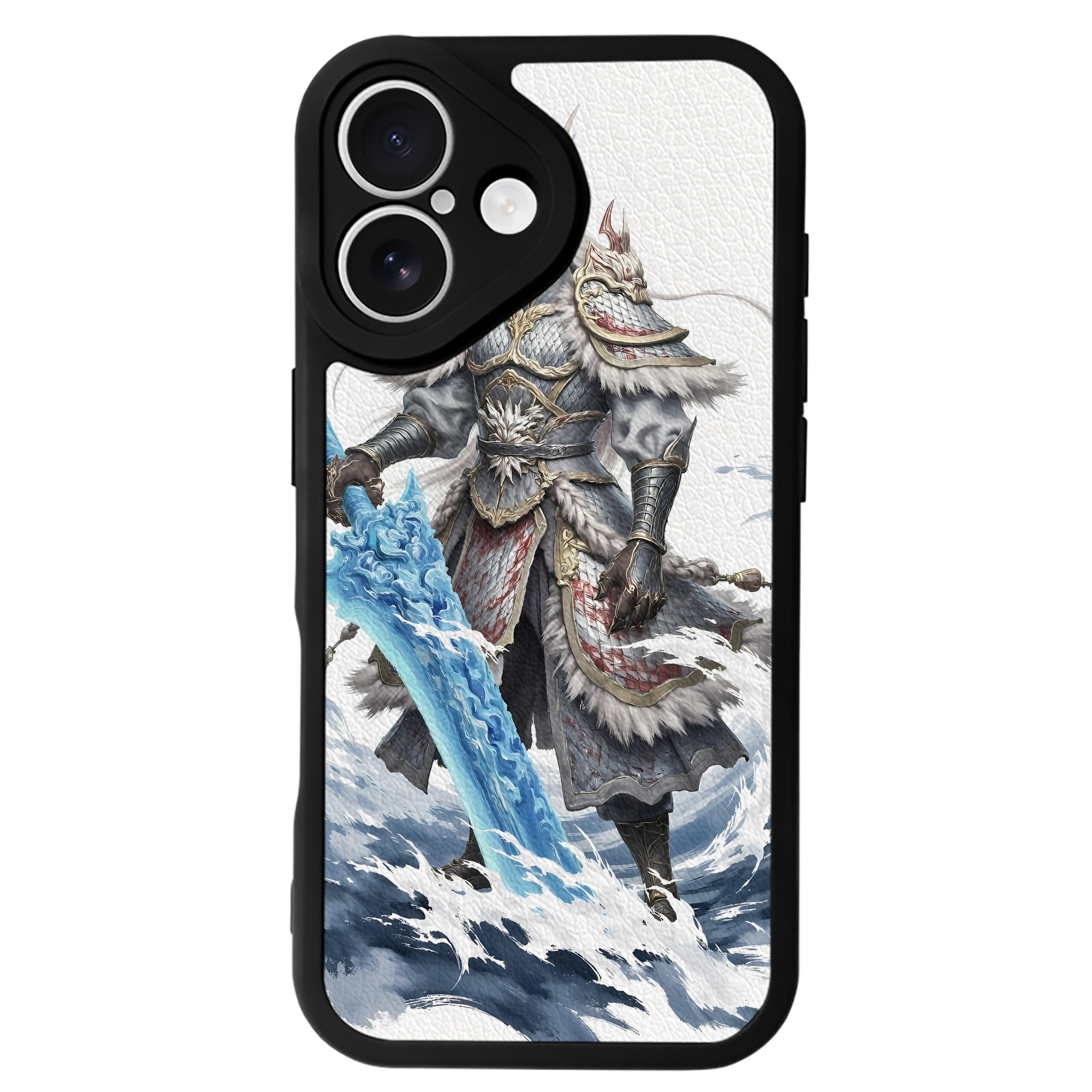 （画像用） Ne Zha 2 ナタ 魔童の大暴れ 【iPhone 16シリーズ対応】シリコンスマホケース（レザー調） 材質：シリコン